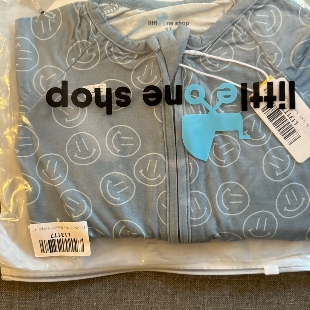 Bamboo convertible zippy- Little One Shop/ *3T/ blue 😊/ NWT